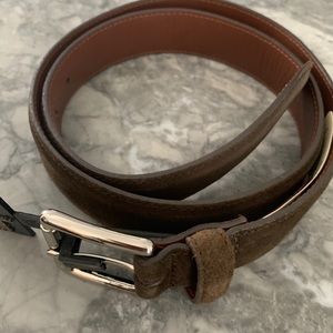 Men’s Brown Suede Belt - size 32